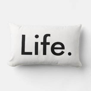 Rectangle vie chic moderne.   Coussin lombaire