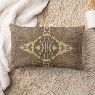 Rectangle Vieux Coussin Plaster Brown
