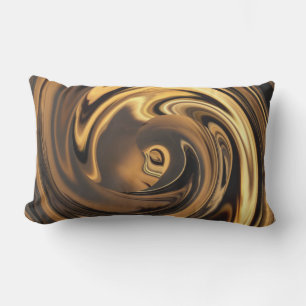 Rectangle Visage Abstrait de l'innocence dans Coussin extéri