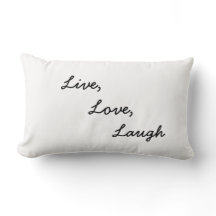 Vivre, Amour, Rire Coussin