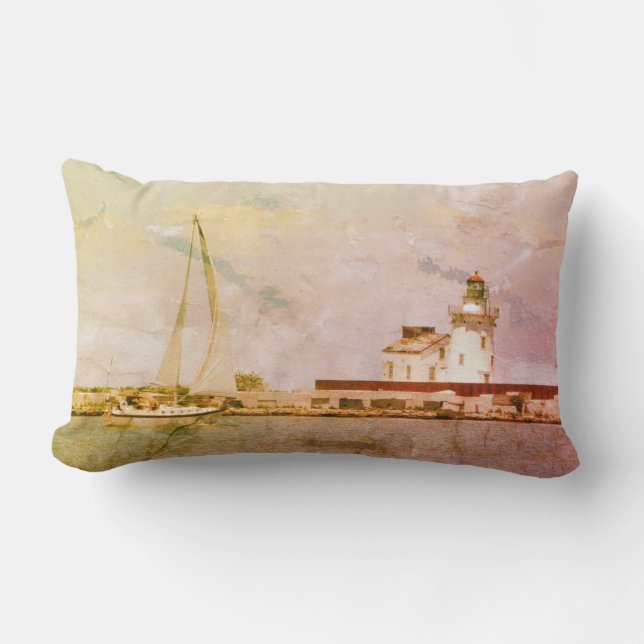 Rectangle Voile sur Coussin été (Cleveland) (Recto)