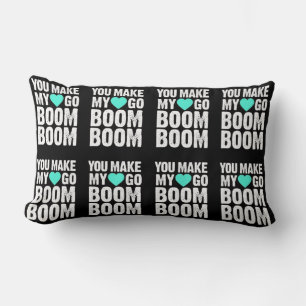 RECTANGLE ***VOUS FAITES DE MON COEUR BOOM*** COUSSIN
