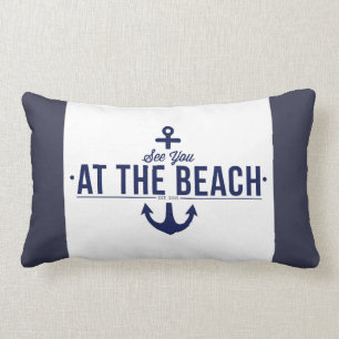 Rectangle Voyez-vous au coussin de plage