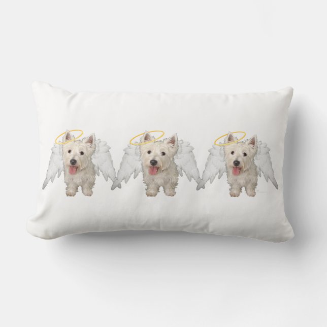 Rectangle West Highland White Terrier Angles COUSSIN (Recto)