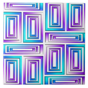 rectangles géométriques carreaux en céramique