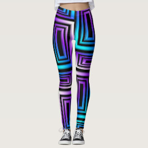 rectangles géométriques leggings