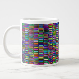 Rectangles imbriquées Mug 20 oz