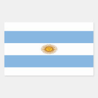 Argentine - Sticker à drapeau Bandeira Argentine