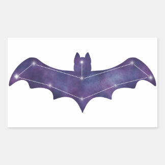 Rectangulaire Bat Sticker Constellation
