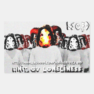 Rectangulaire BSOFD Unité Ov Lonely Sticker