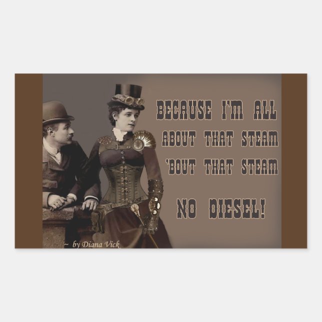 Rectangulaire Ce Sticker à vapeur (Devant)