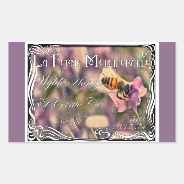 Rectangulaire Chou - Sticker Logo (Devant)