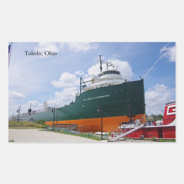 Rectangulaire Col James M. Scolmaker sticker (Devant)