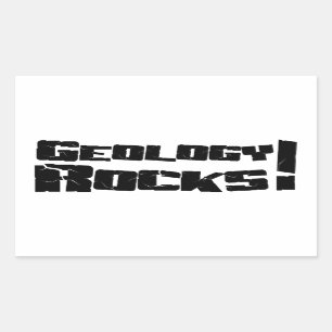 Rectangulaire Géologie Rocks Sticker