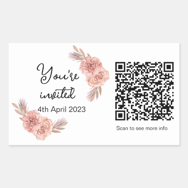 Rectangulaire JW 2023 Mémorial pour Sticker Carré de rédaction d (Devant)