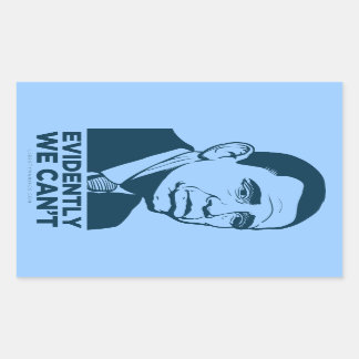 Rectangulaire Sad Obama Sticker Set