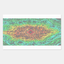 Sticker à motifs arc-en-ciel