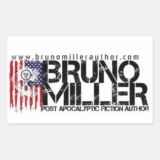 Rectangulaire Sticker Bruno Miller