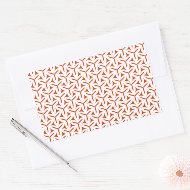 Rectangulaire Sticker Carré Motif pour lames gothiques (Enveloppe)