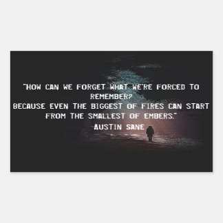 Rectangulaire Sticker de devis de scène ILL #1