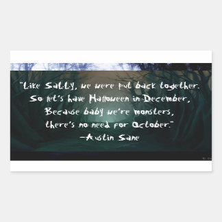 Rectangulaire Sticker de devis de scène ILL #2