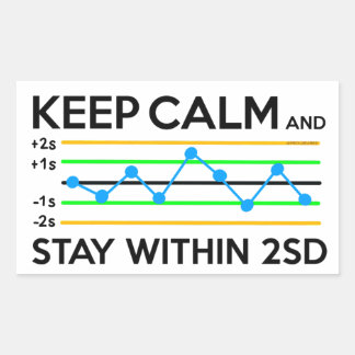 Rectangulaire Sticker de laboratoire de contrôle de la qualité