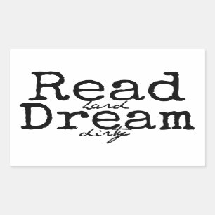Rectangulaire Sticker Dirty Dream