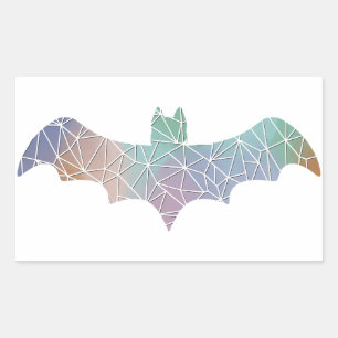 Rectangulaire Sticker en mosaïque de papier