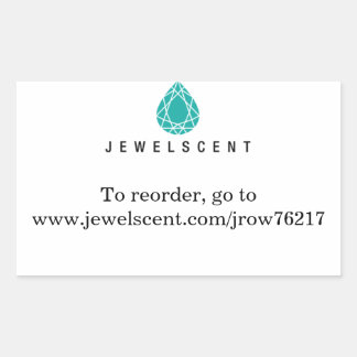 Rectangulaire Sticker JewelScent