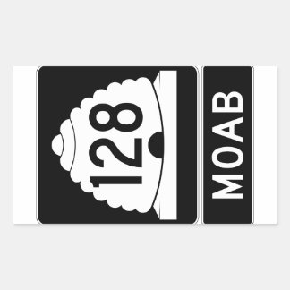 Rectangulaire Sticker Moab Utah