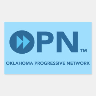 Rectangulaire Sticker OPN