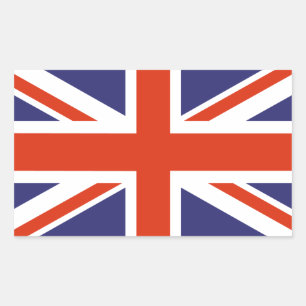 Rectangulaire Sticker pour drapeau britannique Union Jack