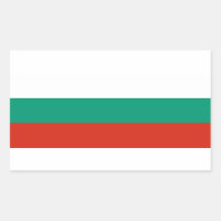 Sticker pour drapeau bulgare