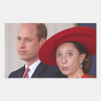 Rectangulaire sticker Princess Kate