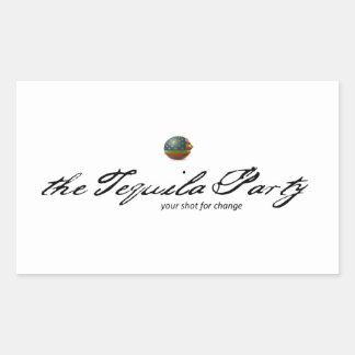 Rectangulaire Sticker Tequila Party