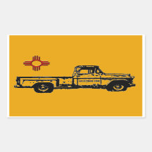 Sticker Zia Rising Oblong