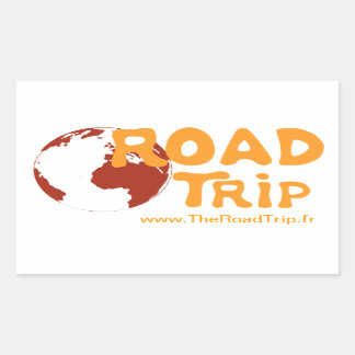 Rectangulaire The Road Trip Sticker