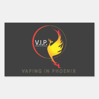 RECTANGULAIRE VAPEUR DANS PHOENIX STICKER