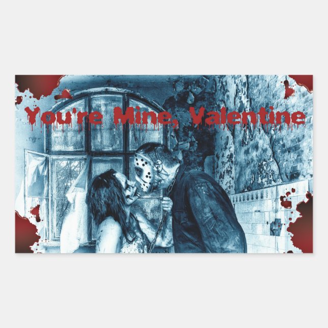 Rectangulaire Vous êtes le Sticker Valentine (Devant)