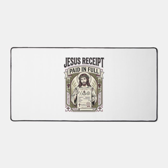 Reçu de Jésus payé en totalité Reçu de Jésus payé  (Recto)