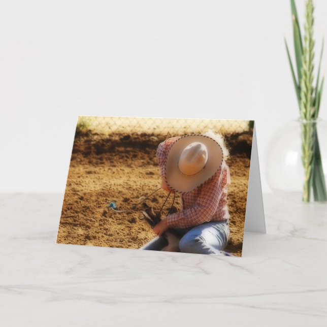 Recueilli blanc à l'intérieur de carte de voeux (Devant)