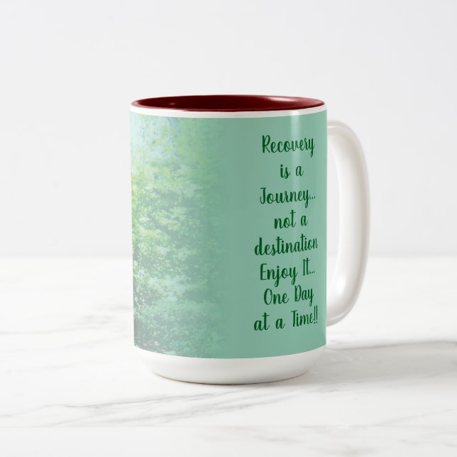 récupération est un voyage mug 26 (Devant droit)