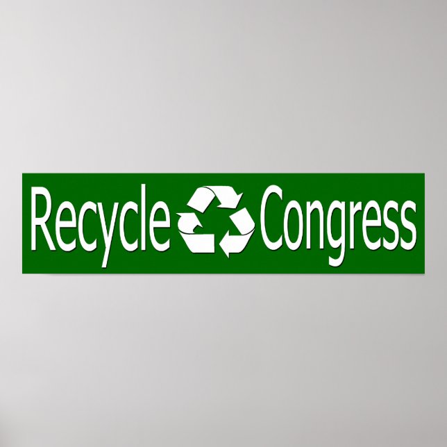 Recycle Congress Poster (Devant)