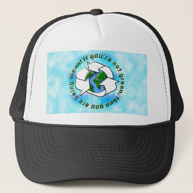 recycler le casquette (Devant)