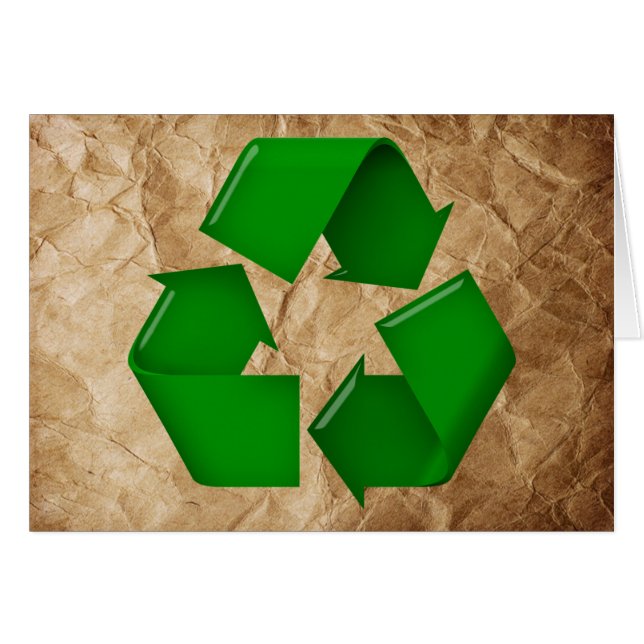 Recycler - Papier grumplé (Devant horizontal)
