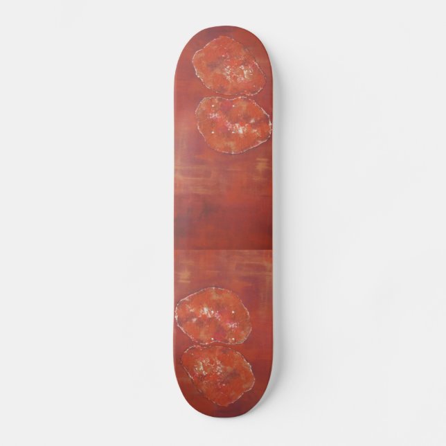 Red Ameoba Skateboard (Recto)