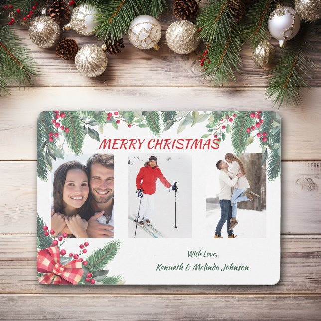 Red Berry Holly Modèle photo À feuillage persistan (Créateur téléchargé)