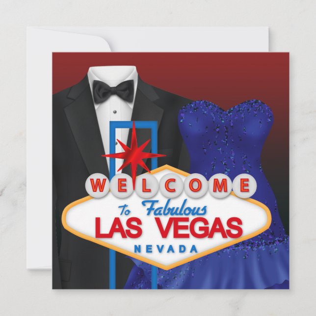 Red Black Tuxedo Mans Anniversaire Invitations (Devant)