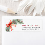 Red Bow Christmas Retourner l'adresse Étiquettes<br><div class="desc">*** Veuillez saisir H137 dans la recherche de magasin pour trouver tous les articles correspondants *** Ou visitez notre collection de Noël Bow rouge. *** Ce design de haute qualité est facile à customiser pour correspondre à vos couleurs, styles et thèmes mariages. Pour plus de personnalisation, cliquez sur le lien...</div>