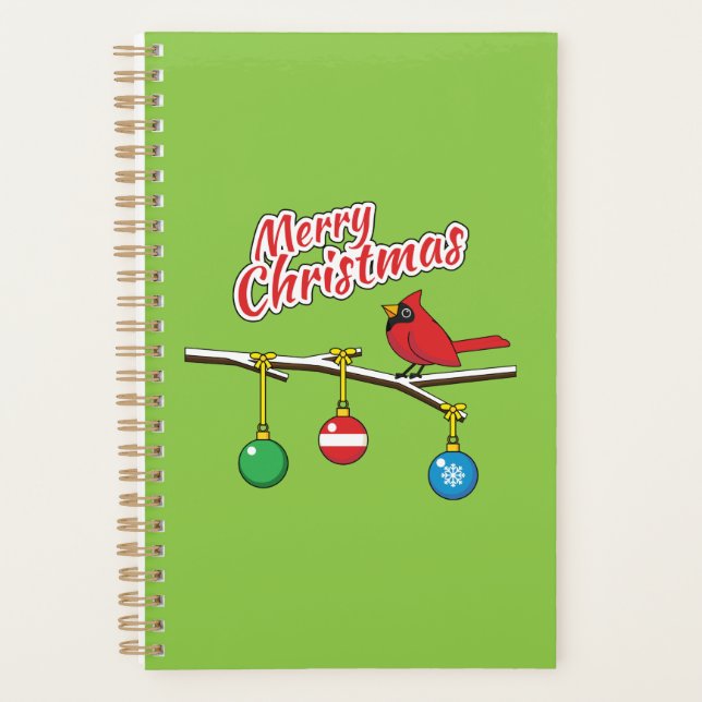 Red Cardinal on Christmas (Devant)